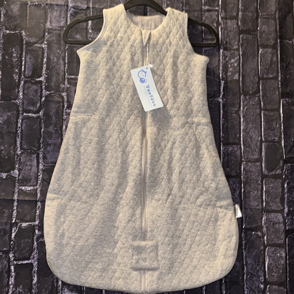 NWTS YOOFOSS Baby Sleep Sack Winter Wearable Blanket Baby for Toddler Grey Sz M